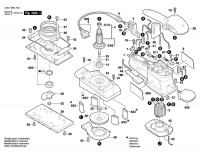 Bosch 3 601 B93 7A2 GSS 280 AE Orbital Sander 110 V / GB Spare Parts GSS280AE